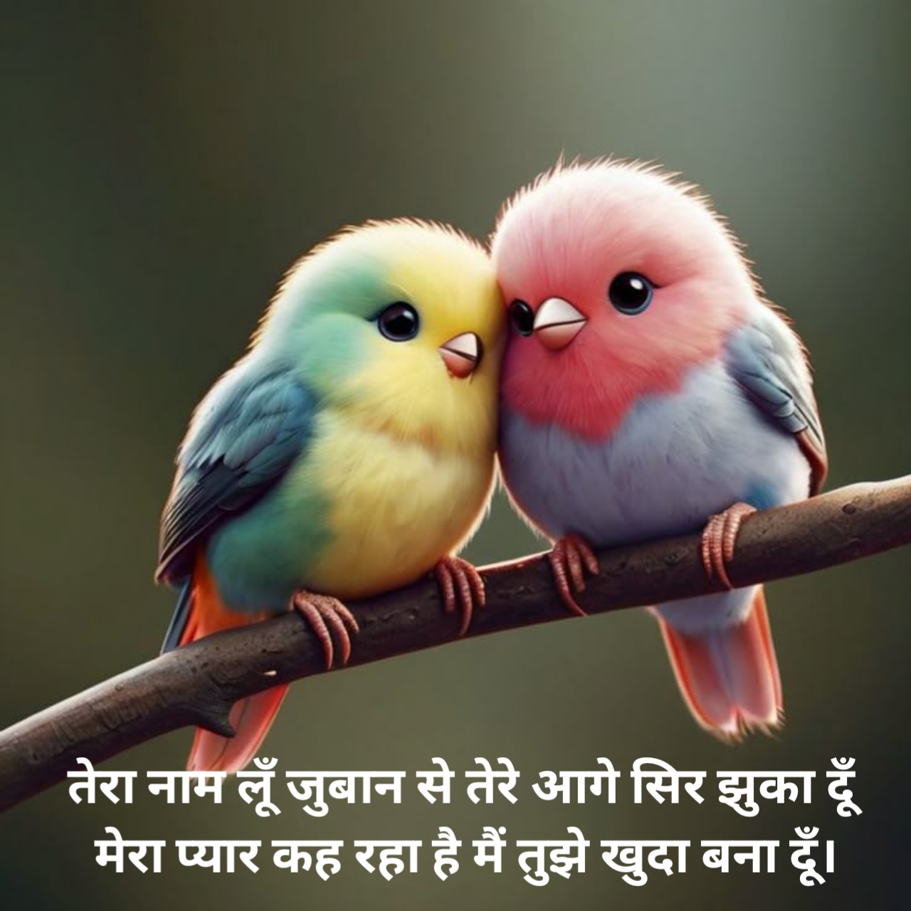 शायरी लव रोमांटिक 2 line