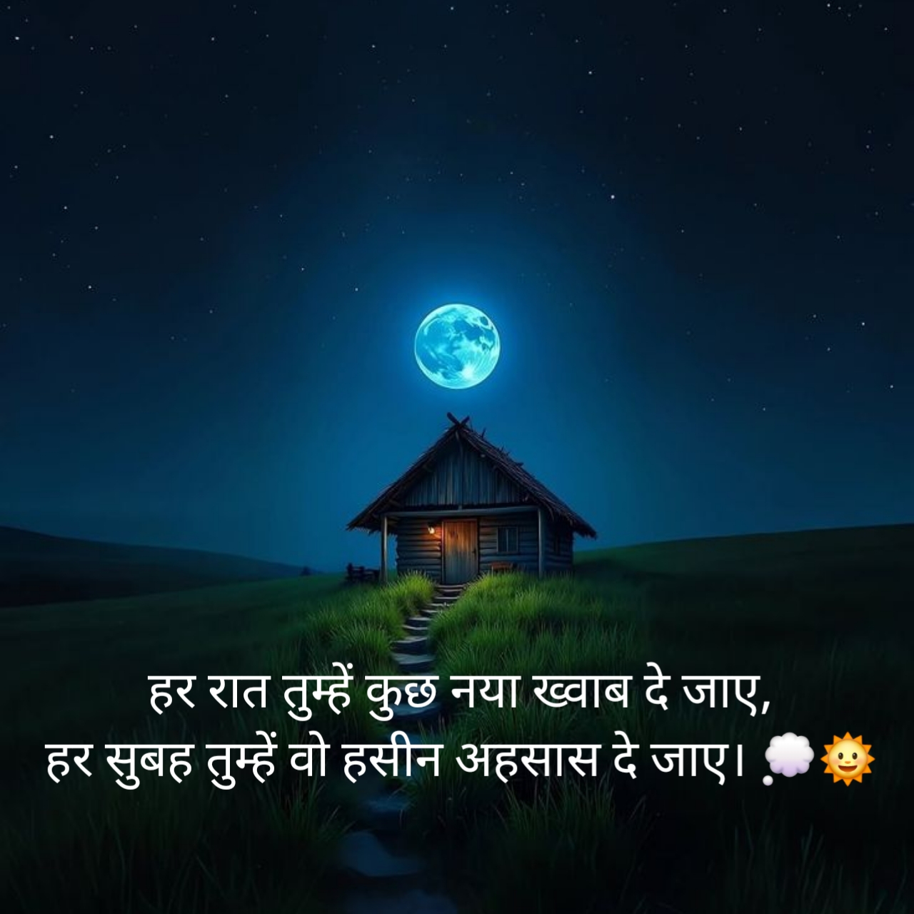 Good night Shayari in Hindi