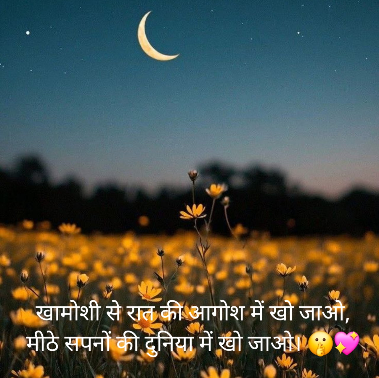 Good night Shayari in Hindi