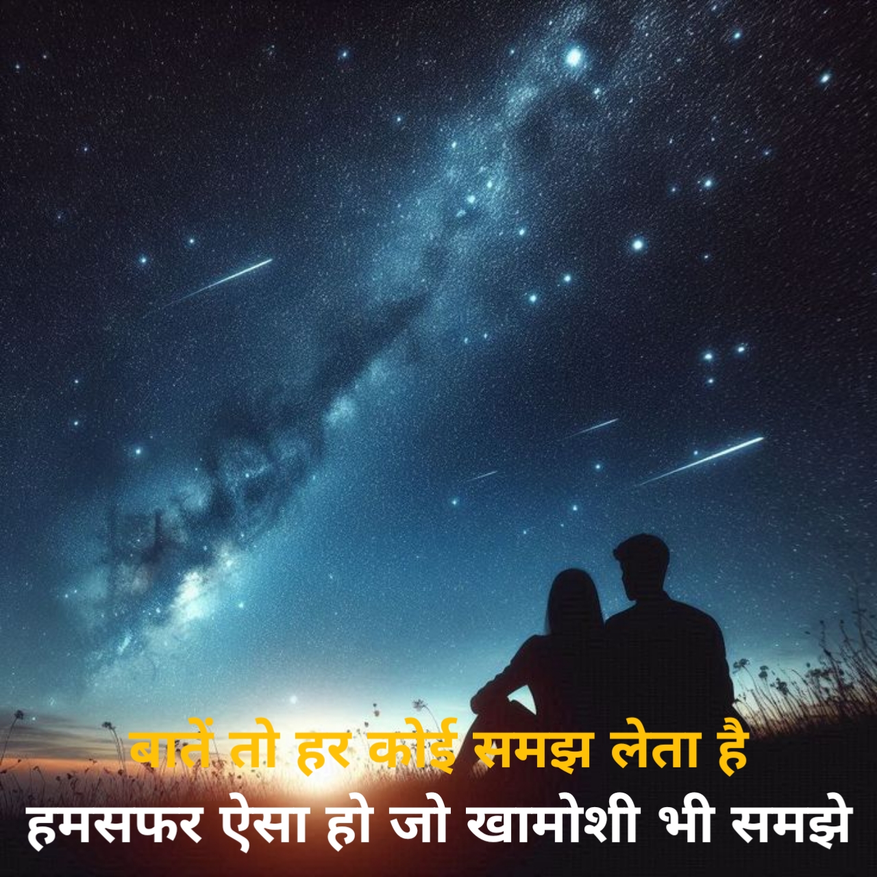 Humsafar shayari in Hind 