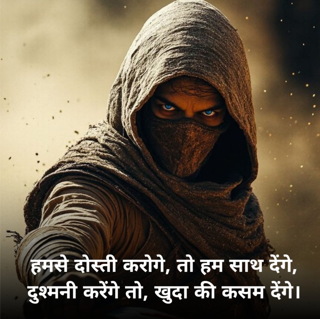 Gangster Shayari on Life