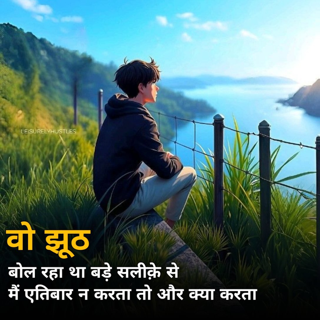 Bharosha Shayari in Hindi 