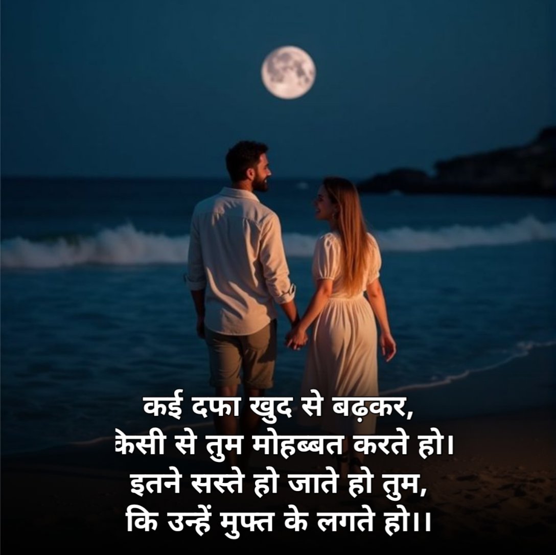 Romantic Shayari in Hindi